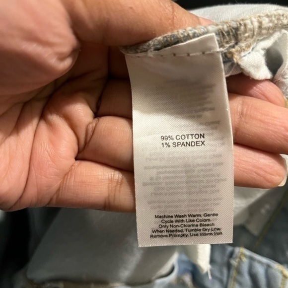 Dkny light blue denim high rise vintage Broome fit denim jeans. Comfort stretch! - Picture 7 of 8